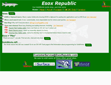 Tablet Screenshot of esoxrepublic.com